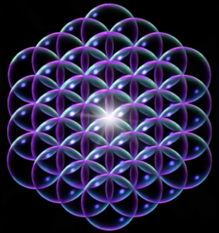 Flor de la Vida en tres dimensiones