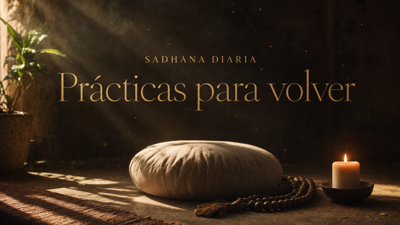 Sadhana diaria — Prácticas para volver