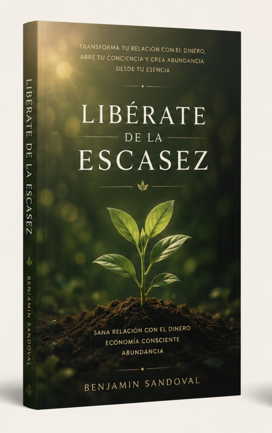Portada de Libérate de la Escasez de Benjamin Sandoval
