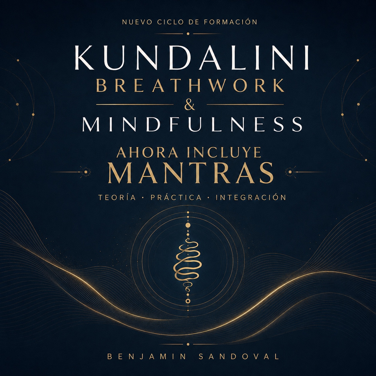 Nuevo ciclo de formación Kundalini Breathwork & Mindfulness, ahora incluye mantras, por Inti